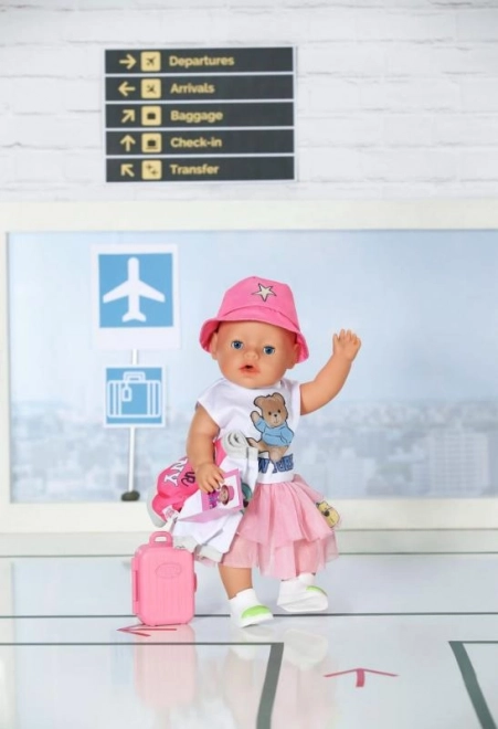 BABY born Reiseset Kleidungsset für Puppen 43 cm