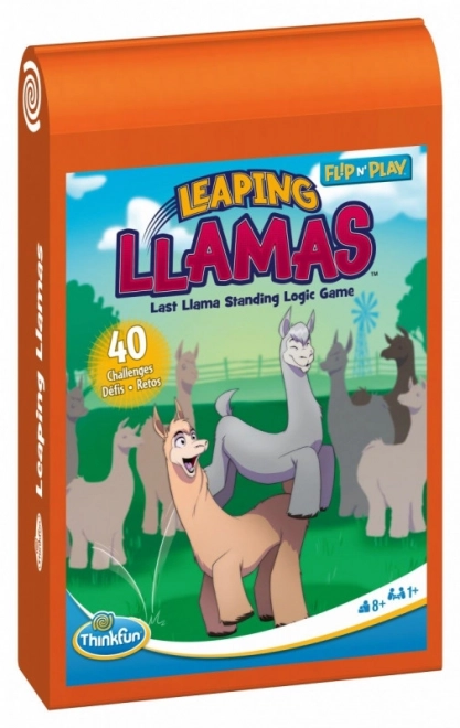 ThinkFun Flip & Play Llamaspringen Spiel