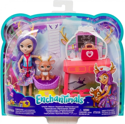Enchantimals Themen-Set Puppe mit Tieren und Zubehör