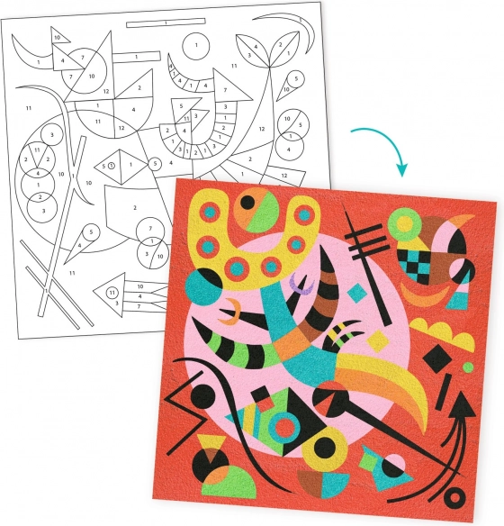 Kreativset inspiriert von Wassily Kandinsky