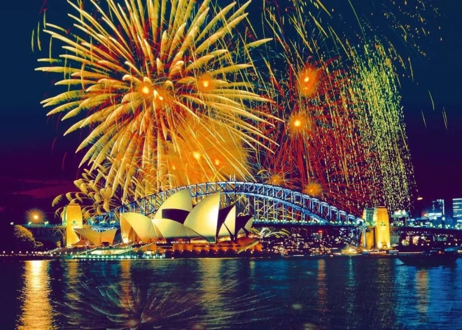 RAVENSBURGER Puzzle Feuerwerk über Sydney 1000 Teile