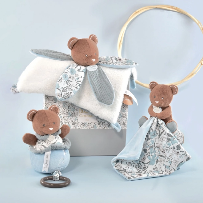 Doudou Geschenkbox - Plüsch Teddy Schmusetuch