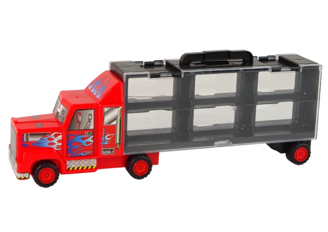 Großer Lkw mit Stauraum