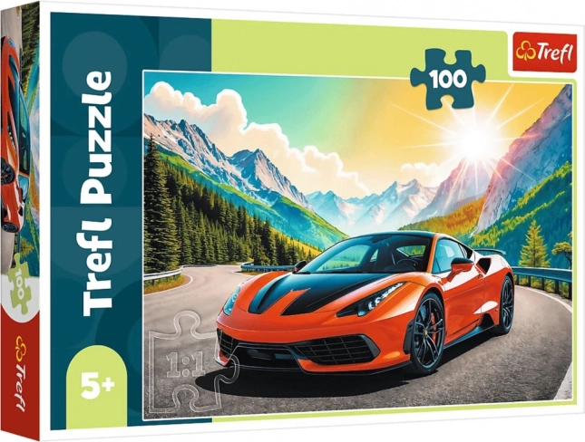 Puzzle 100 Teile – Rennen gegen die Zeit Trefl