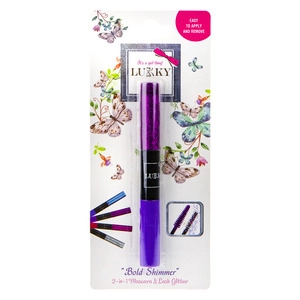 2-in-1 Mascara und Glitzer