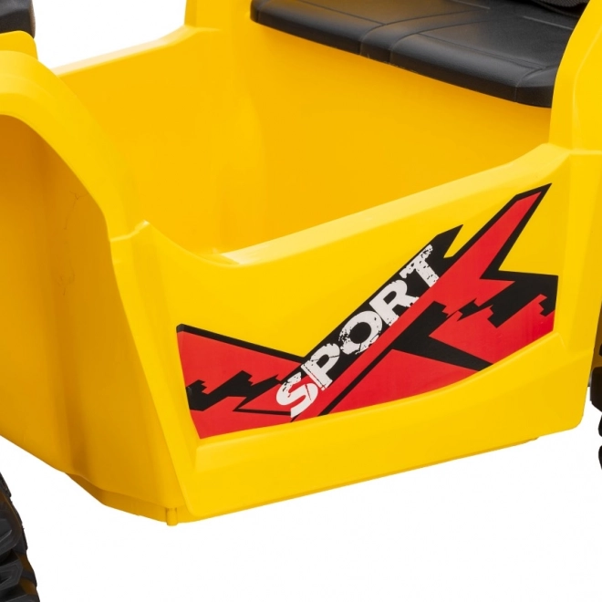 Gelbes sportliches Kinder-Quad TX ATV
