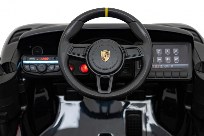 Kinder Elektroauto Porsche 718 lackiert – Schwarz
