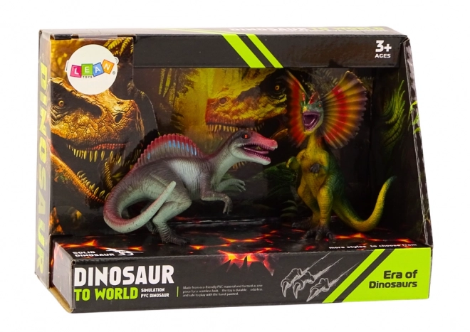 Dinosaurier Figuren Spinosaurus und Dilophosaurus Set