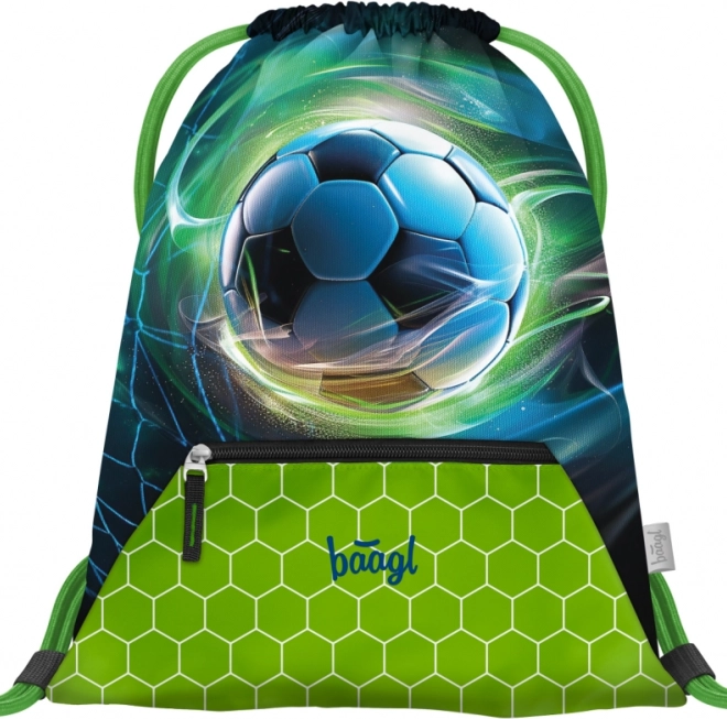Schulset Baagl Zippy Plus mit Fußball