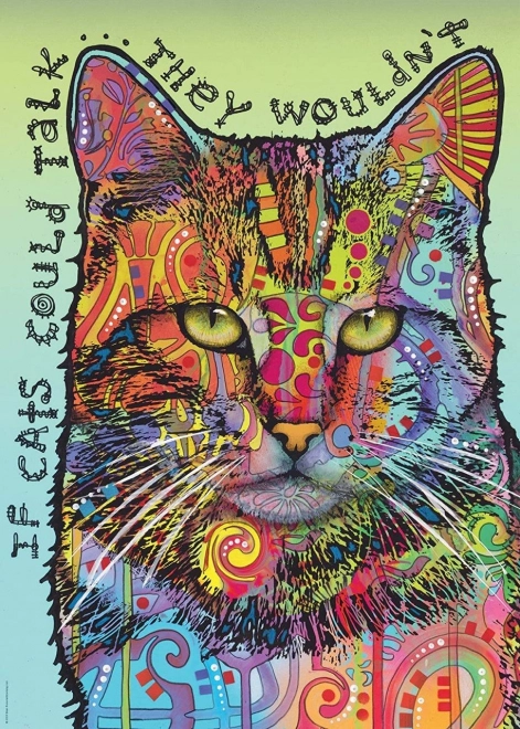 Puzzle 1000 Teile Wenn Katzen Sprechen Könnten