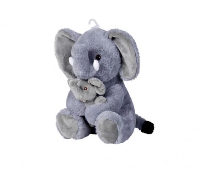 Kuscheltier Wilde Tiere mit Baby 28 cm, 4 Varianten