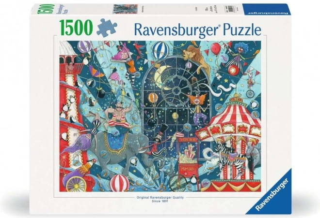 Puzzle Willkommen im Zirkus 1500 Teile