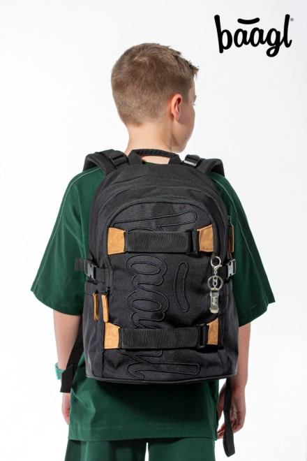 Ergonomischer Schulrucksack Skate Darkness