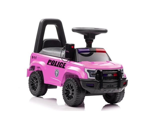 Design eines Polizeiautos
