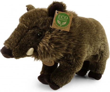 Plüsch-Wildschwein 28 cm eco-friendly