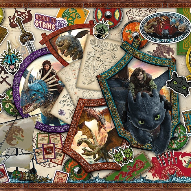 Puzzle Drachenzähmen leicht gemacht 1000 Teile