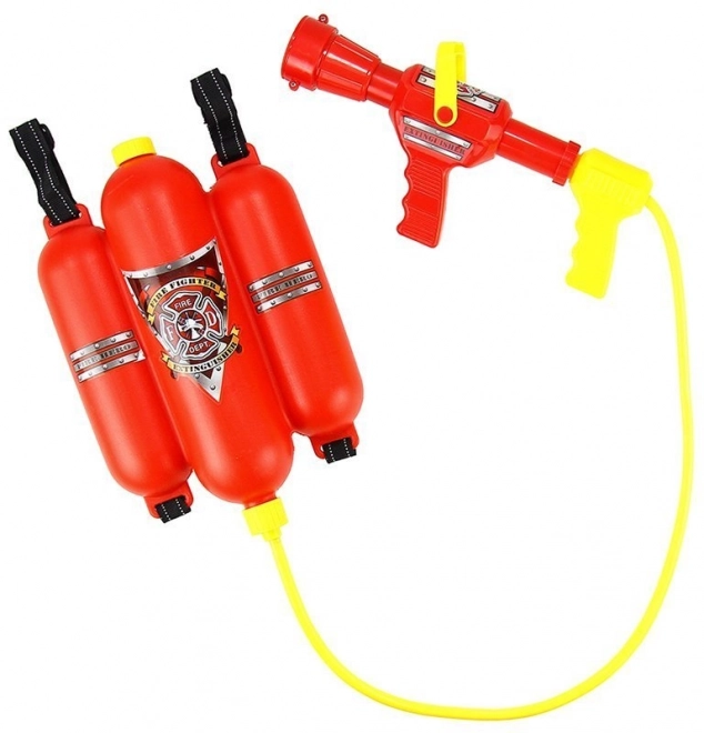 Feuerwehrspielzeug-Set mit Wasserspritze