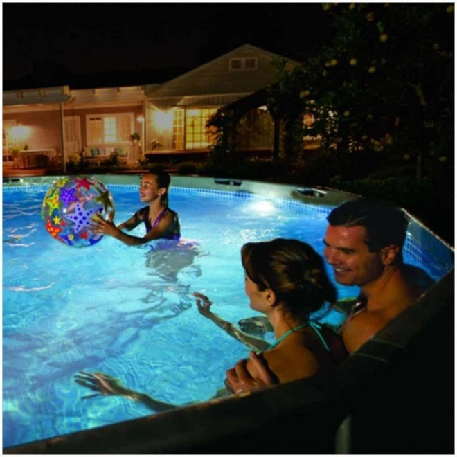 Magnetische Poolleuchte mit LED von Intex
