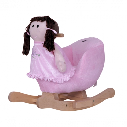 Schaukelspielzeug Prinzessin mit Zöpfen