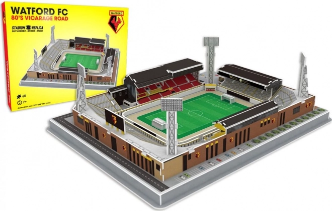 3D-Puzzle Vicarage Road Stadion Watford