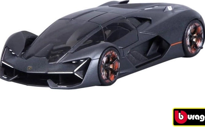 Metall-Spielzeugauto Bburago 1:24 Lamborghini Terzo Millenio grau