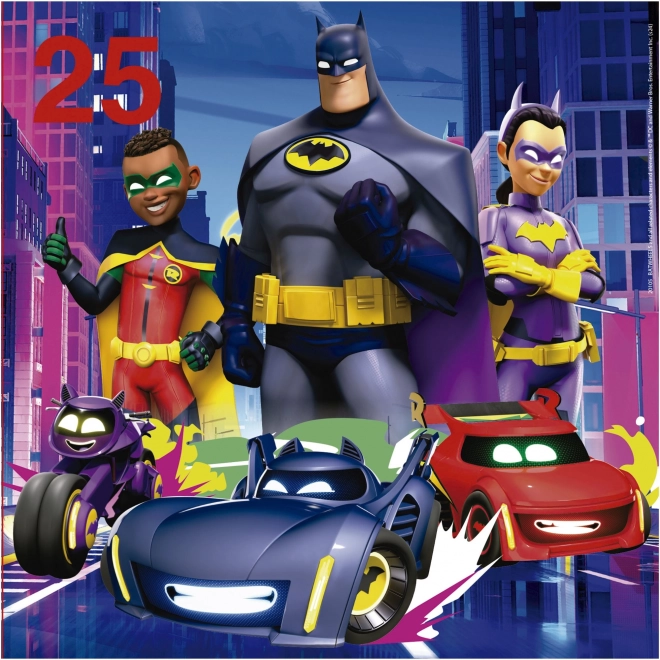 Educa Puzzle Batwheels 4v1