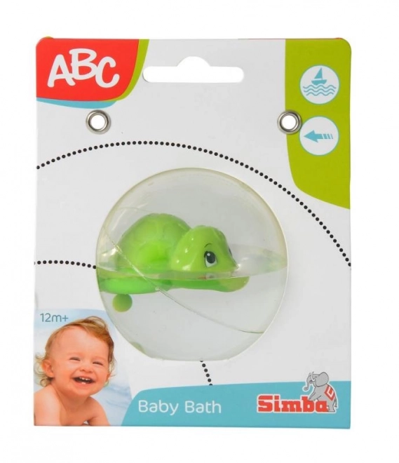 Schildkröte in der Wasserblase