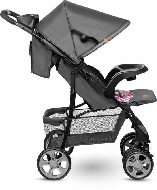 Lionelo Emma Plus Kinderwagen Grün – Pink Scandi
