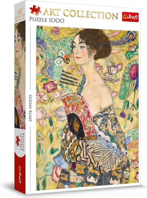 Trefl Kunstsammlung Puzzle: Dame mit Fächer 1000 Teile