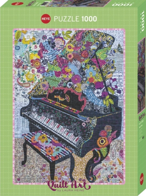 Heye Puzzle Quilt Art Klavier 1000 Teile