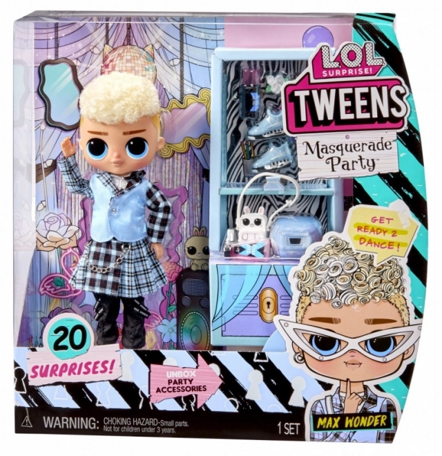 L.O.L. Surprise! Tweens Puppe Maskenball Max Wonder