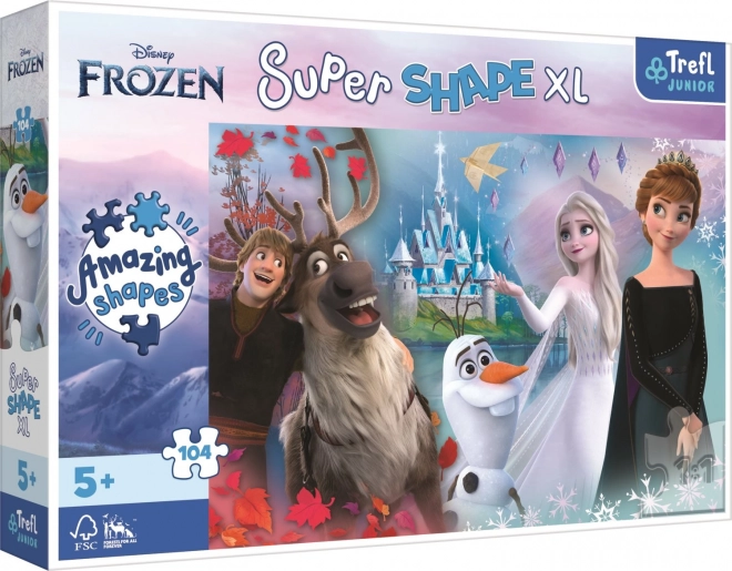 Trefl Puzzle Superform XL Frozen 2: In der Welt von Anna und Elsa