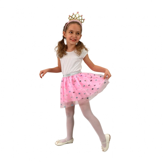 Tutu-Kleid Prinzessin mit Krone für Kinder