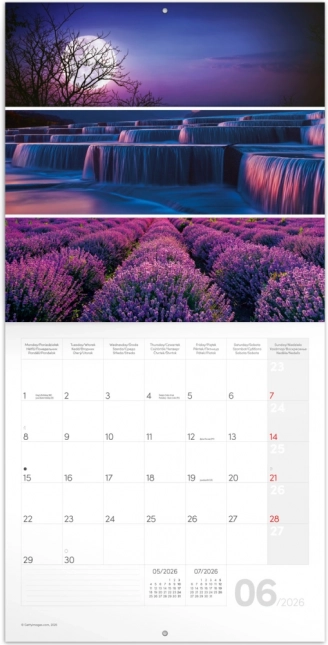 Notizkalender Palette 2026