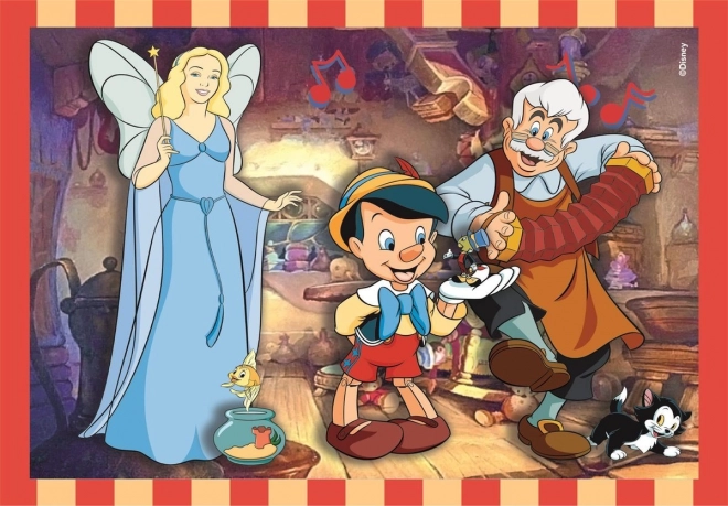 Puzzle Disney Klassiker 4-in-1