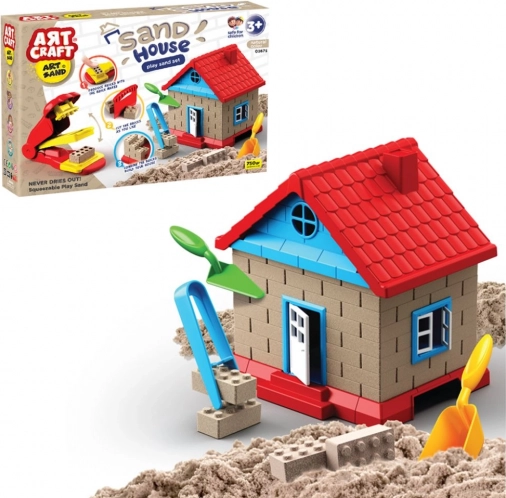Art Craft Bauset aus kinetischem Sand