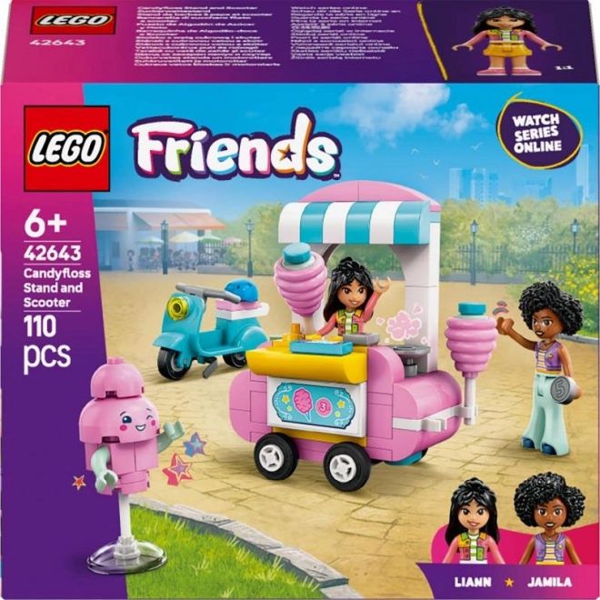 Lego Friends Zuckerwattestand mit Roller