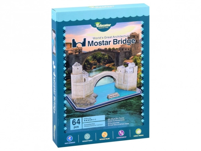 3D-Puzzle Stari Most Mostar