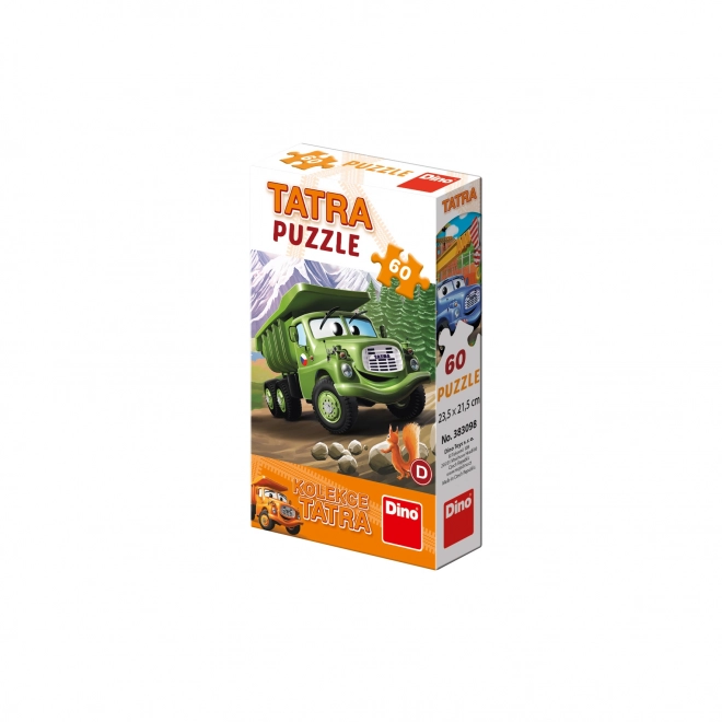 Kinderpuzzle Tatra 60 Teile