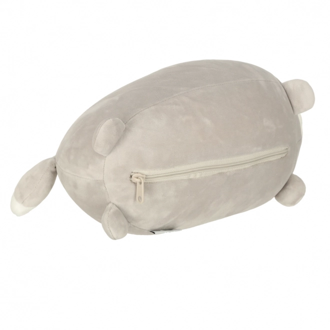 Magisches 2-in-1-Reisekissen Brezel Maskottchen Katze