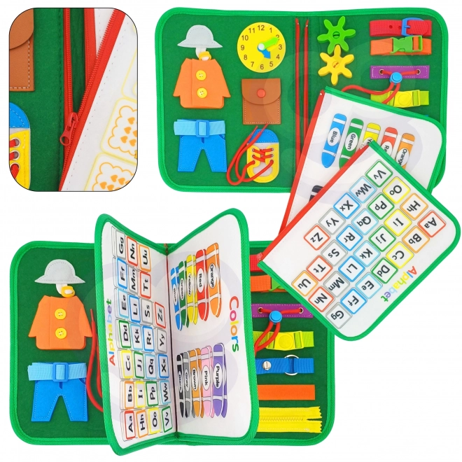 Woopie educatiefes Buchkoffer montessori Weihnachtsedition