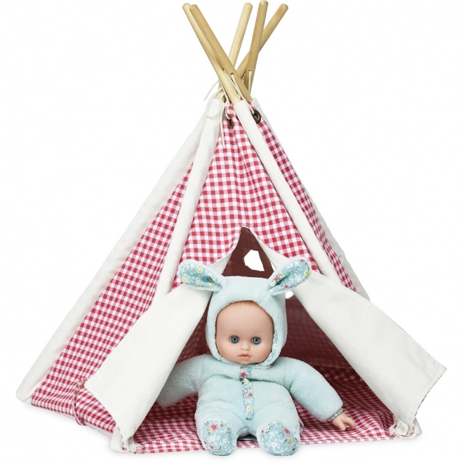 Mini-Tipi für Puppen