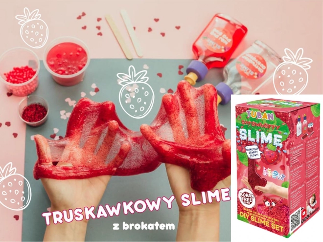 Super Slime Set - Erdbeere