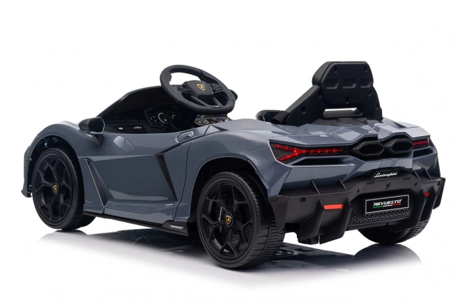 Auto lamborghini revuelto grau