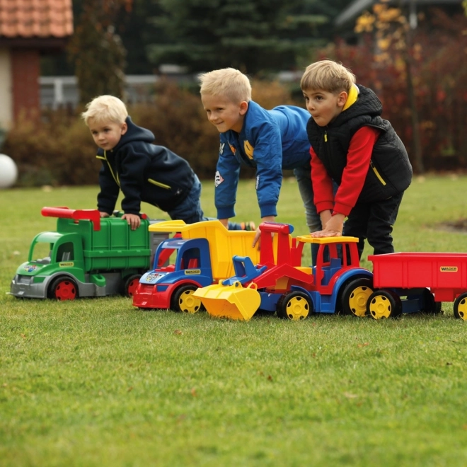 Großer Traktor-Lader mit Anhänger