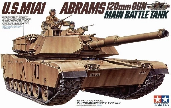 Plastikmodell U.S. M1A1 Abrams