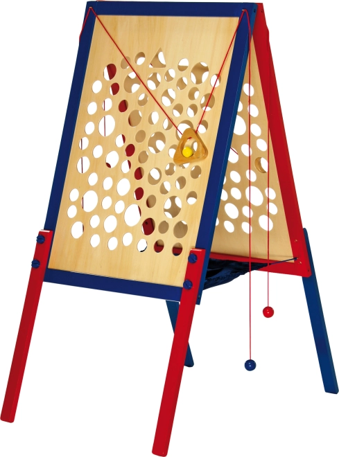 Robuste A-Konstruktion aus Holz