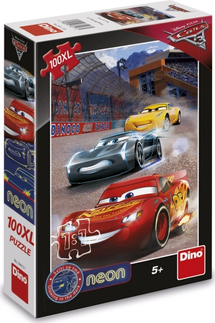 Leuchtendes Puzzle von DINO - CARS 3: Zielgerade XL 100 Teile