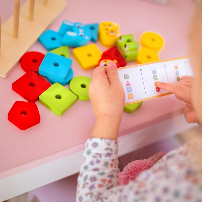 Montessori Tier Pyramide Spielset für Kinder