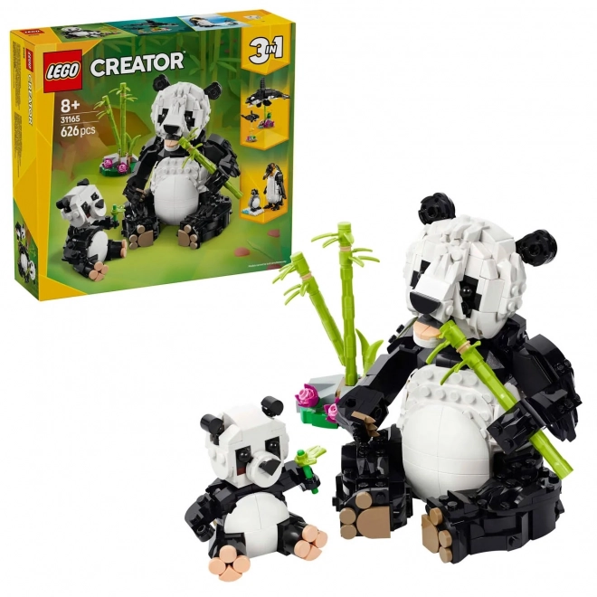 Lego Creator Wilde Tiere: Pandafamilie